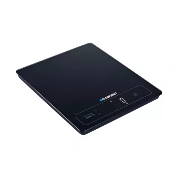 Electronic Kitchen Scale BLAUPUNKT FKS701 — rūdīts stikls, 15 kg, 1 g precizitāte, skārienjūtīgs displejs