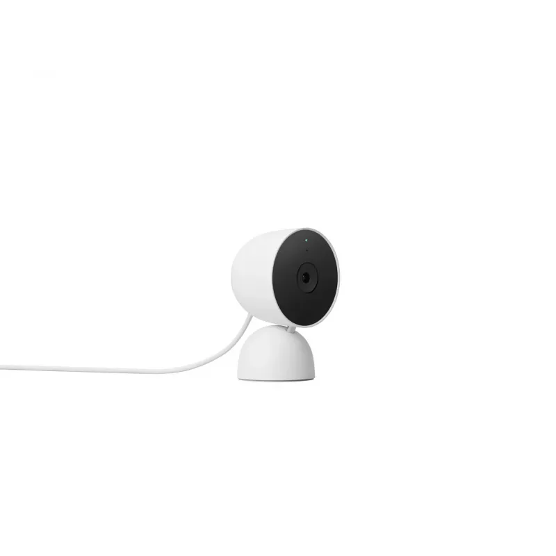 Google Nest Cam IP drošības kamera iekštelpām 1920 x 1080 pikseļi Pie sienas