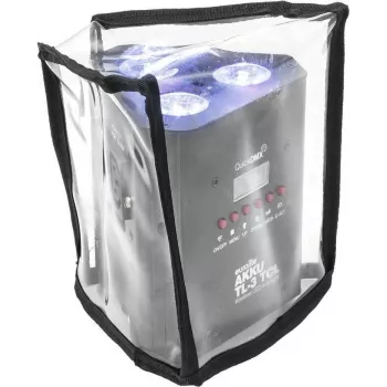 Uz kopnes montējama ar bateriju darbināma LED kopnes gaisma EUROLITE AKKU TL-3 QuickDMX, bezvadu vadība