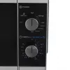 Kombinētā mikroviļņu krāsns Sharp YC-MG01E-S — 20 l, 800 W mikroviļņu, 1000 W grils, 5 jaudas līmeņi, rotējoša vadība, 25,5 cm grozāmā pamatne