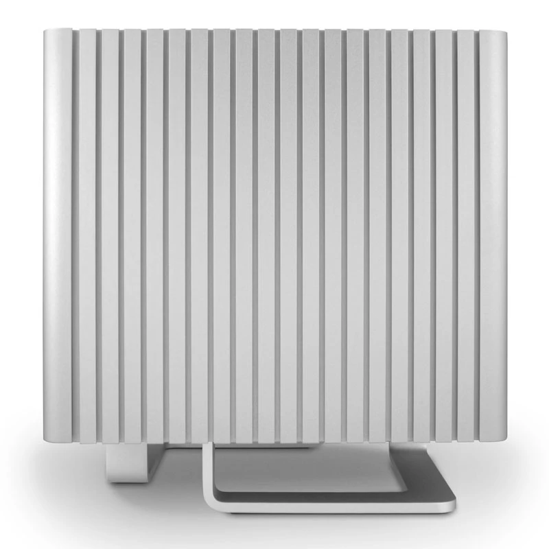 Streacom DB4 bezventilatora kubveida korpuss + Nano 120 W barošanas avots - sudraba