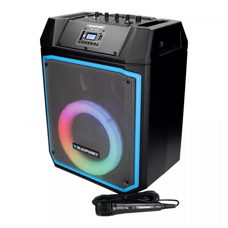 Audio sistēma MB08.2 PLL FM USB/SD/BT Karaoke LED