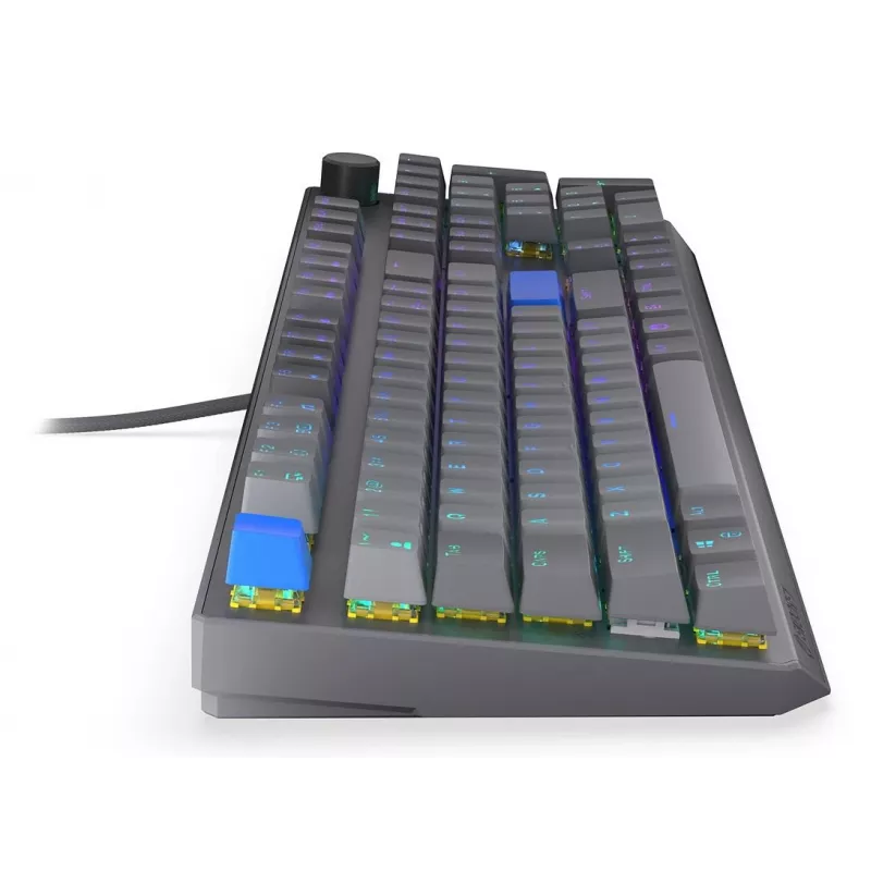Bezvadu tastatūra ENDORFY Thock V2 — ergonomisks izkārtojums, RGB apgaismojums, bezvadu savienojums