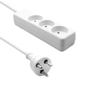 Pagarinātāja ligzda ProXtend K3-KIT10W — 3-vietīgs pagarinātājs, 10 m kabelis