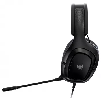 Austiņas Acer Predator Galea 315 — vadu apkārtauss spēļu austiņas, 20–20000 Hz, 320 g, melnas