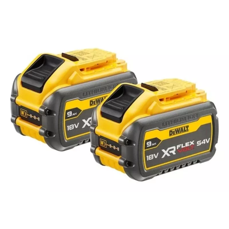 Akumulatoru komplekts DeWalt DCB547 18V/54V 9,0 Ah un 3,0 Ah, 2 gab.