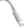 Baseus TZCALZJ-02 mobilā tālruņa kabelis Balts 1,5 m USB A Lightning