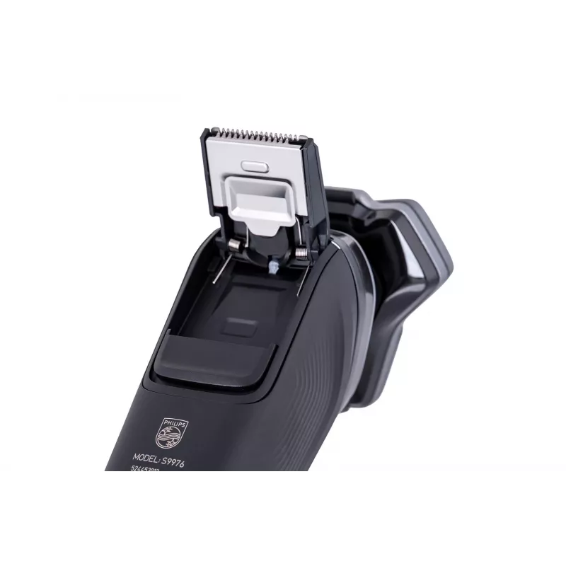 Philips SHAVER Series 9000 S9976/55 vīriešu skuveklis, rotējošais skuveklis, trimmeris, melns