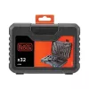 BLACK & DECKER | 32 gabalu urbšanas un skrūvēšanas komplekts | A7216-XJ