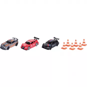 Siku Gift set race, Transportlīdzekļu un trases komplekts, 3 gadi, Plastmasa, Metāls, Daudzkrāsains