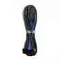 Strāvas kabeļu komplekts CableMod C-Series PRO ModMesh 12VHPWR StealthSense melns/zils apdarināts