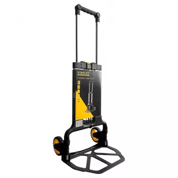 Saliekamais transporta ratiņi STANLEY FXWT-705-SP — rokas ratiņi, alumīnija rāmis, kravnesība 70 kg, salokāmi, 2 riteņi