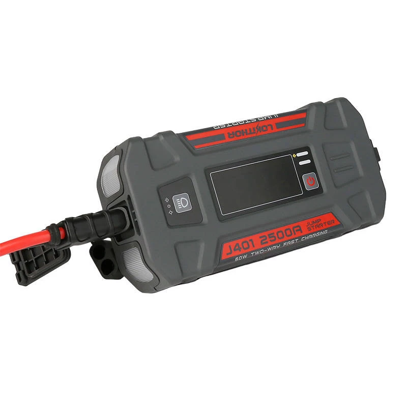 Automašīnas iedarbināšanas starteris Lokithor J401 2500A, ārējais akumulators 20000mAh
