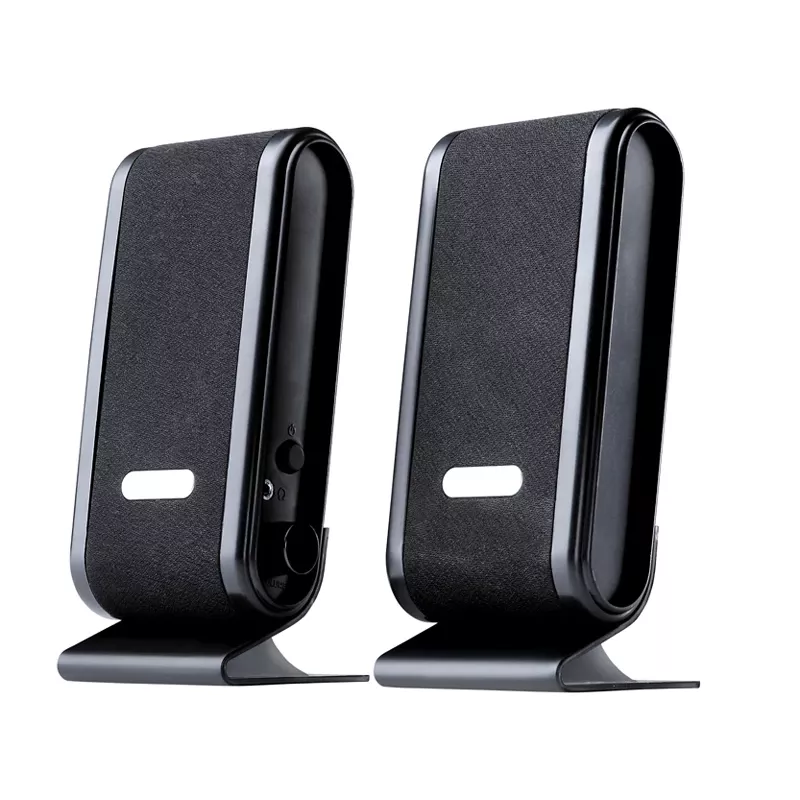 Skaļruņi 2+0 Quanto Black USB