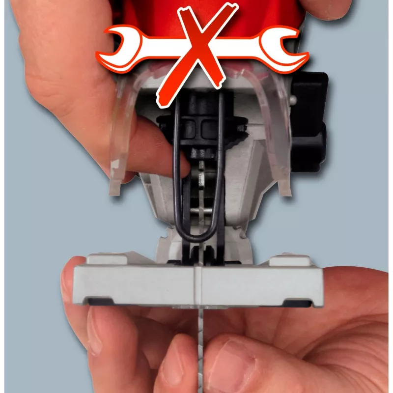 Einhell Expert TE-JS 100 - figūrzāģis - 750 W