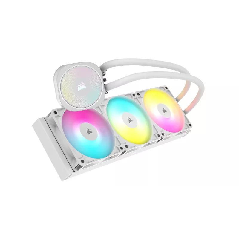 Viss vienā šķidruma dzesētājs Corsair NAUTILUS 360 RS ARGB 1700 RPM Balts