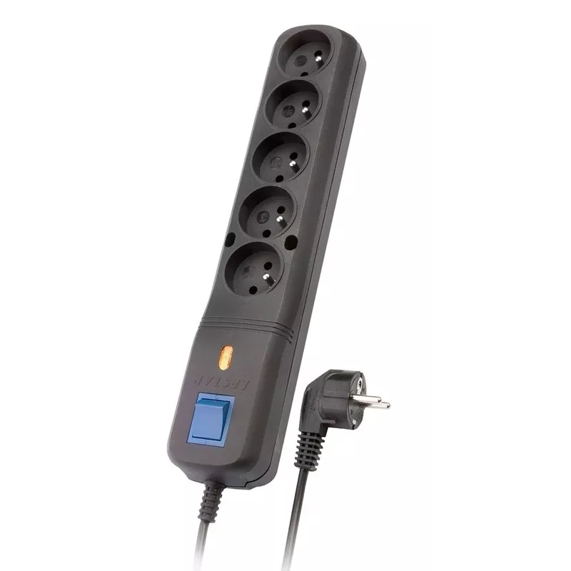 Lestar 5w Lv-530wa, pārsprieguma aizsargs, 1,5 m, Melns Lv-530w G-a K. Cz 1,5m