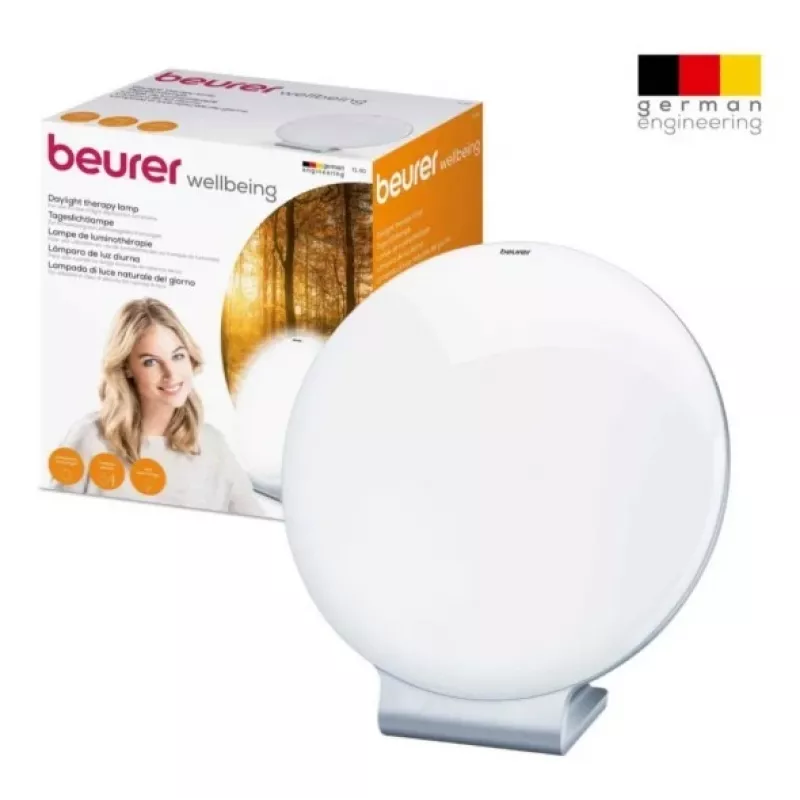 Gaismas terapijas lampa Beurer TL 50 60815 10000 luksi – dienasgaismas simulators sezonālai gaismas terapijai