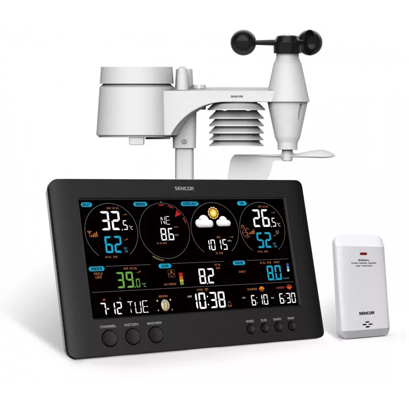 SENCOR SWS 12500 WiFi PRO meteoroloģiskā stacija