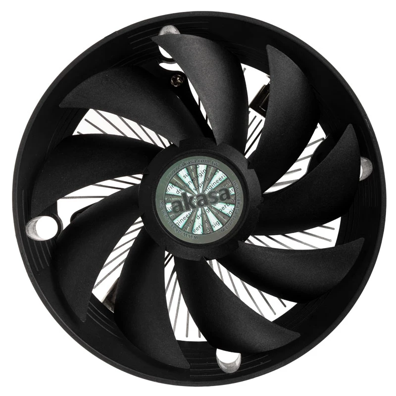 Gaisa dzesētājs Akasa Turing FX 12 cm Melns