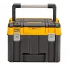 Instrumentu kaste DeWalt DWST83343-1 — alumīnijs/plastmasa, ūdensnecaurlaidīga, verams vāks, bloķējama, 1 nodalījums, 440×333×323 mm