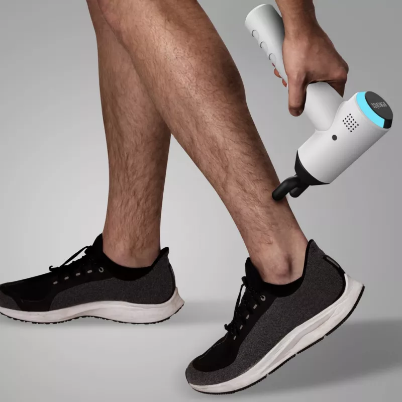 Perkusijas masāžas pistole HoMedics PGM-150-EU — pārnēsājama perkusijas terapijas ierīce