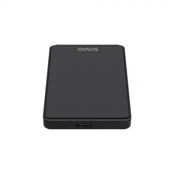 HDD/SSD korpuss SAVIO AK-65 Melns 2,5 collu SATA USB 3.0 5 Gbit/s Micro-USB