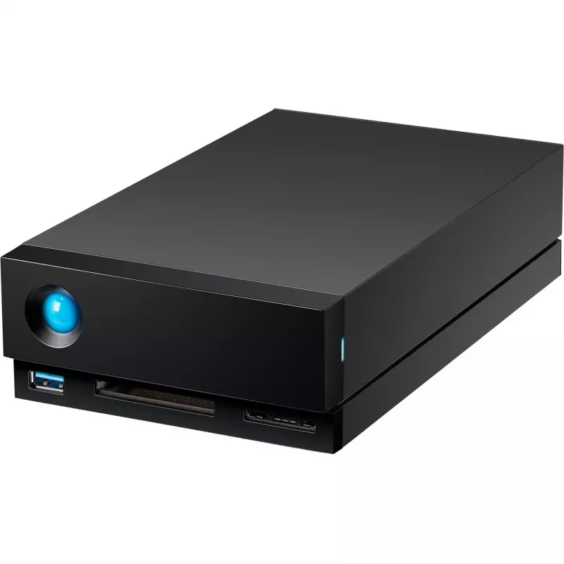 LACIE 1big Dock 8TB Thunderbolt 3 + USB 3.1 8,9 cm 3,5 collas MAC PC pelēks