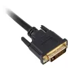 DVI kabelis Sharkoon DVI-D/DVI-D (24+1) 1 m