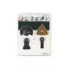 Bosch Starlock 4-daļīgs flīžu komplekts, Metāla apstrāde, Kokapstrāde, 4 instrumenti
