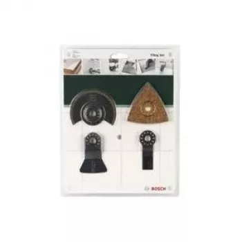 Bosch Starlock 4-daļīgs flīžu komplekts, Metāla apstrāde, Kokapstrāde, 4 instrumenti