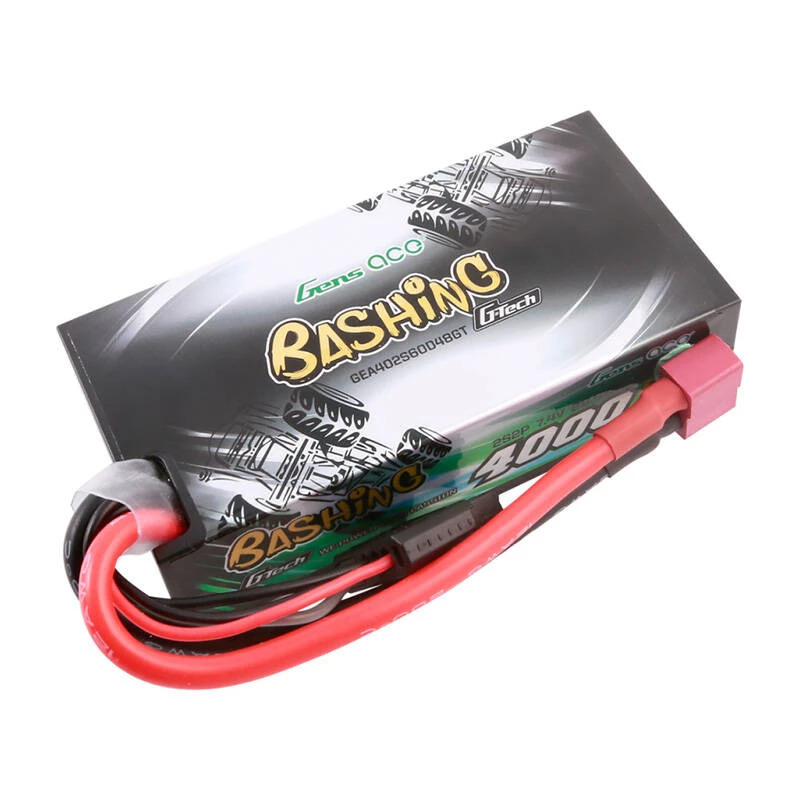LiPo Gens ace G-Tech 4000mAh 2S2P 7.4V 60C akumulatora bloks