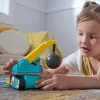 Wrecking Ball Truck Rubble & Crew Motor 3+ Gadi Plastmasa Melns Zils Dzeltens