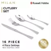 Galda piederumu komplekts Russell Hobbs RH02229EU7 — 16 gab., nerūsējošais tērauds