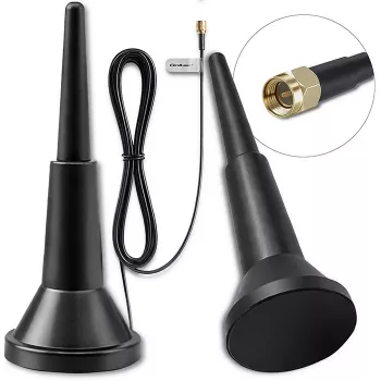 Ārējā 4G LTE antena QOLTEC 5 dBi 600–2700 MHz SMA savienotājs ar 3 m kabeli
