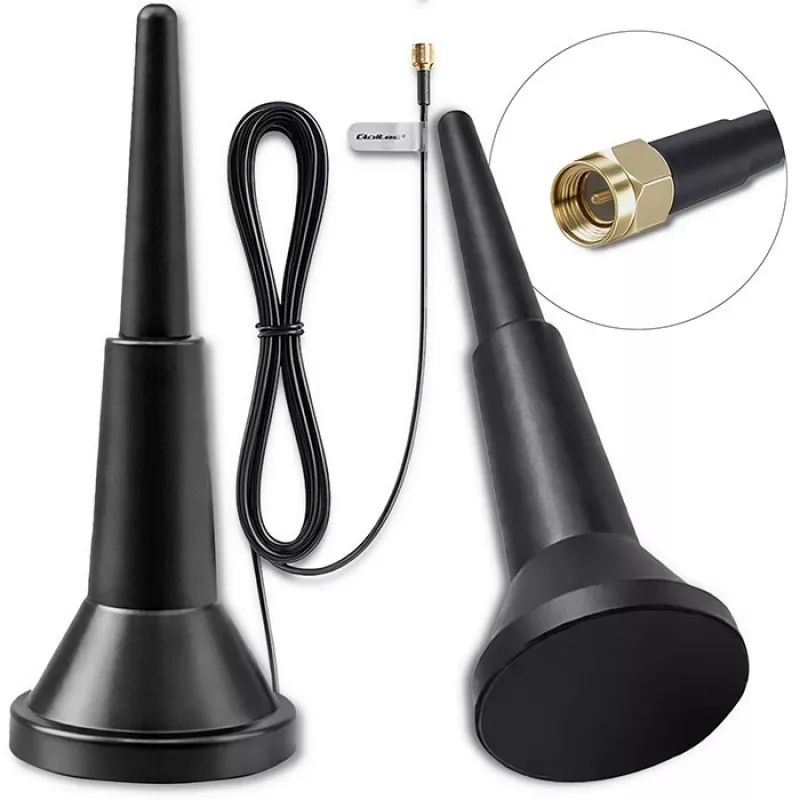 Ārējā 4G LTE antena QOLTEC 5 dBi 600–2700 MHz SMA savienotājs ar 3 m kabeli