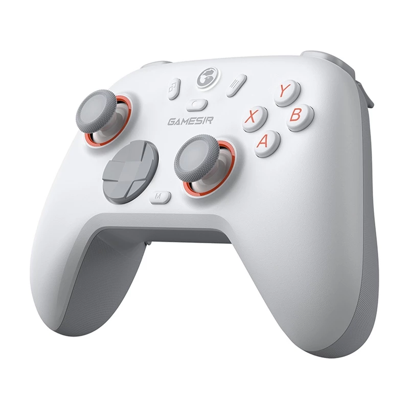 Bezvadu kontrolieris GameSir Nova 2 Lite N2 Lite WT — Bluetooth, ergonomisks dizains, balts