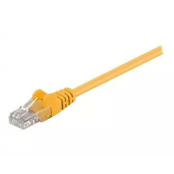 Wentronic Goobay CAT 5e komutācijas kabelis, U/UTP, dzeltens, 15 m - CCA vara maisījums (68351)