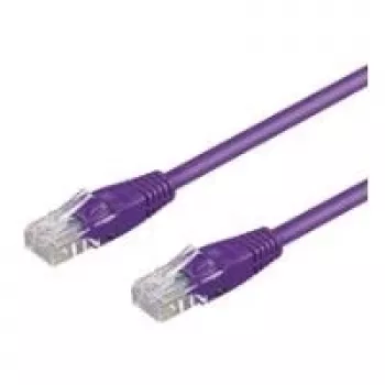 Tīkla kabelis Goobay 1.5m 2xRJ-45 Violeta Cat5