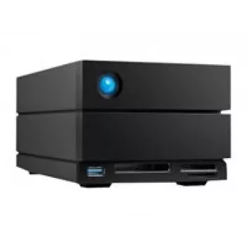 Disku masīvs LaCie 2BIG DOCK 32 TB darbvirsmas melns