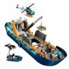 Konstrukciju rotaļlieta LEGO City Arktikas izpētes kuģis 60368 — 815 gab., 7+ gadi, ietver 4 minifigūras