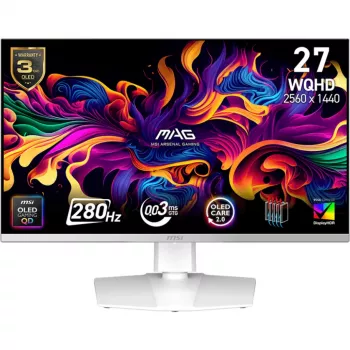 Monitors MSI MAG 272QPWDE X28 26,5 collu QHD QD-OLED spēļu monitors