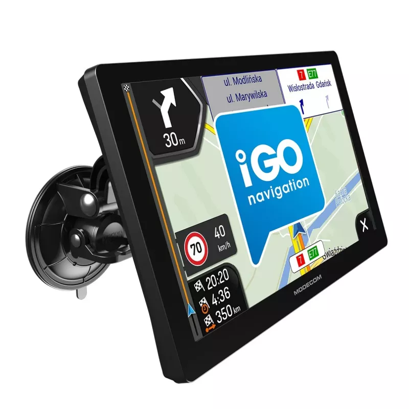 Modecom FreeWAY CX 7.4 auto navigācija ar iGO Navigation Truck Europe, ikgadējs atjauninājums