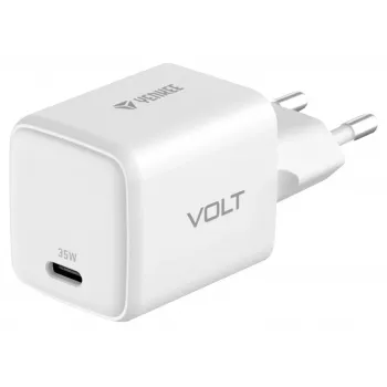 USB C 35W 3A Power Delivery 3.0 QC 3.0 sienas lādētājs balts