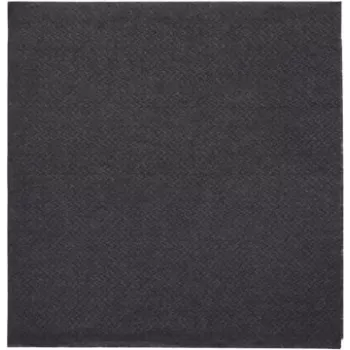 PAPSTAR salvetes Daily Collection melnas 2 kārtu 12,0 x 12,0 cm 150 gab. (89611)