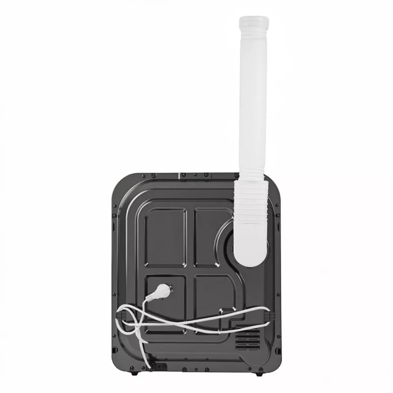 Veļas žāvētājs GreenBlue GB415, kompakts mājas žāvētājs, ietilpība 3 kg, 830 W, cilindrs 260×460 mm, pelēks