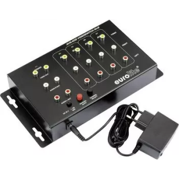 Composite switch EUROLITE AVS-402 4-channel composite video switch (model 81013101)