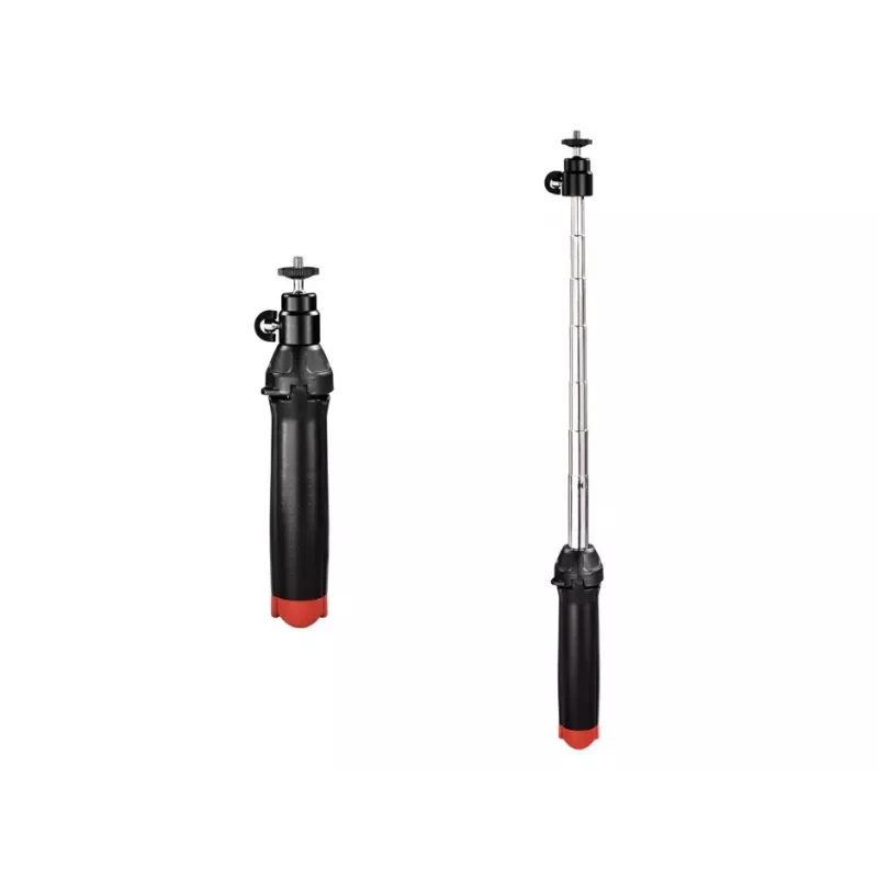 Hama Multi 4in1 galda statīvs, 3 kājas, Melna, 90 cm, 185 g