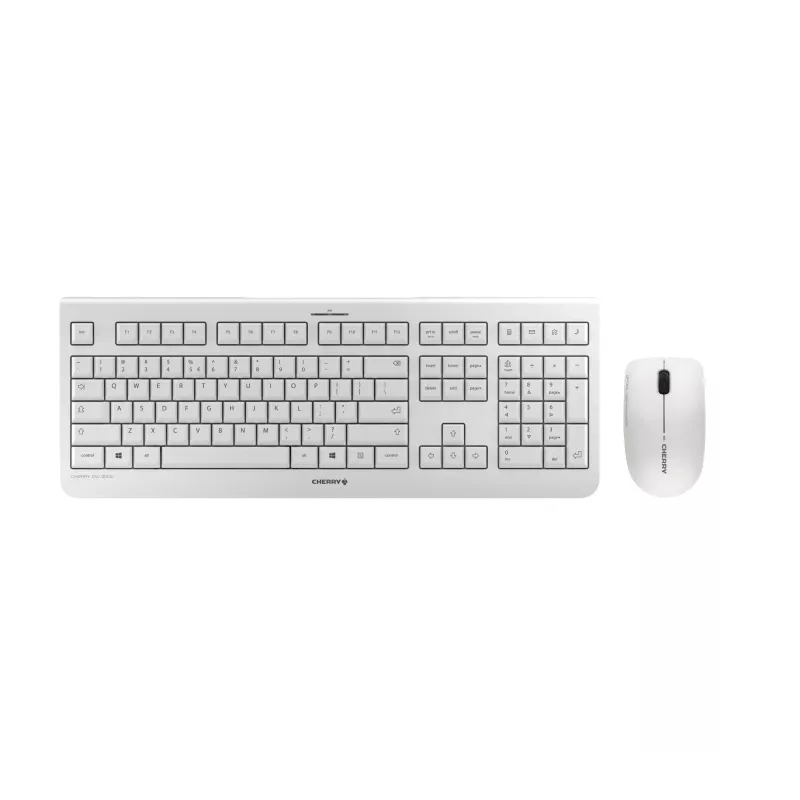CHERRY DW 3000 tastatūra Pele iekļauta Universāla RF bezvadu QWERTZ vācu Pelēka