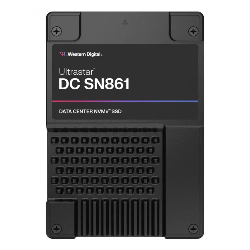 2,5 WD Ultrastar DC SN861 WUS6CA216PSP9X3 - SSD - Datu centrs - 1,6 TB - Iekšējais - and2 PCIe 5.0 x4 (NVMe)
